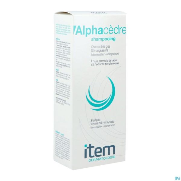 Item Sh Alphacedre Chev T.gras200ml