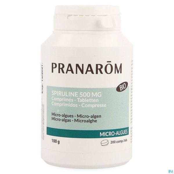 Spiruline Microalgues Comp 200 Pranarom