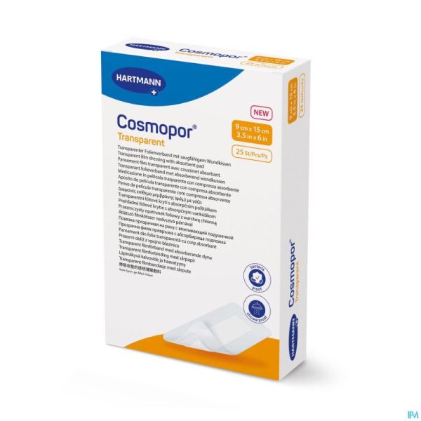 Cosmopor Transparent 9cmx15cm 25 9010551