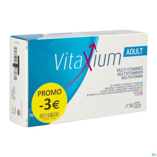 Vitaxium Adult Multi Vitamines Caps 30 Promo -3€