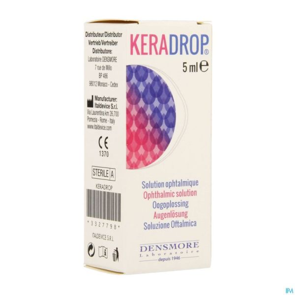 Keradrop Sol Ophtalm . Fl 5ml