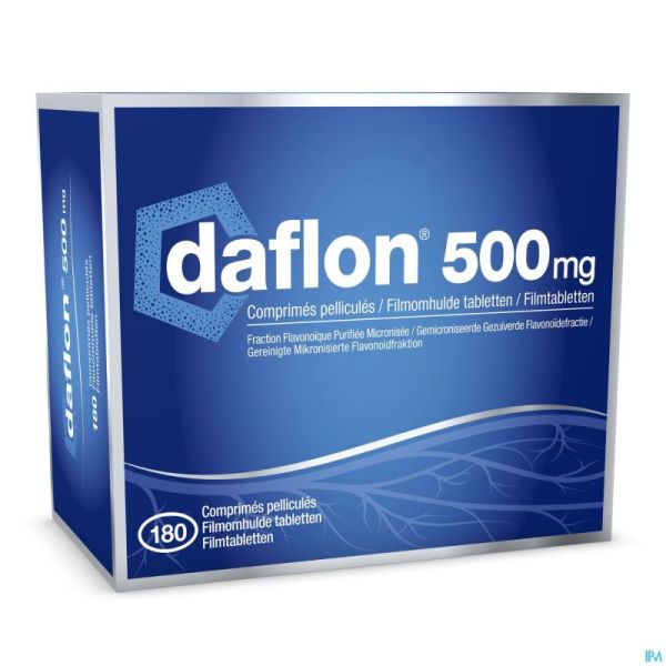 Daflon 500 Comp Pell 180 X 500mg
