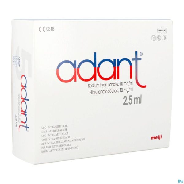 Adant Sol 1% Inj Intra Articul. 5x2,5ml/5ml Serin.