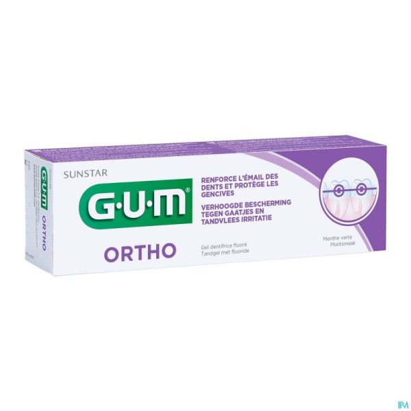 Gum Ortho Dentifrice Gel 75ml 3080