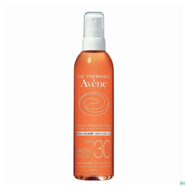 Avene Sol Spf30 Huile Sol 200ml