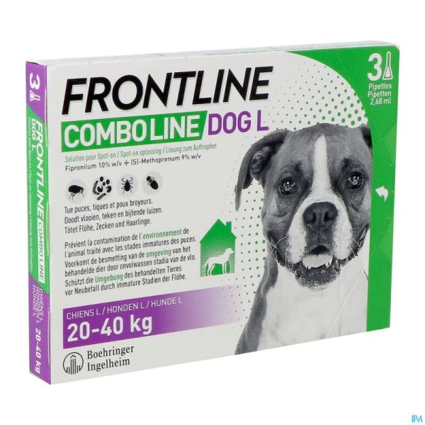 Frontline Combo Line Dog l 20-40kg 3x2,68ml