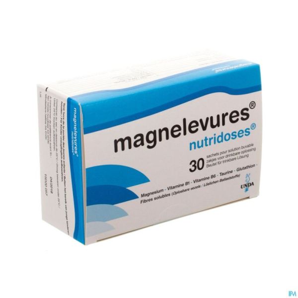 Magnelevures Nutridoses Pdr Sol Buvable Sachet 30