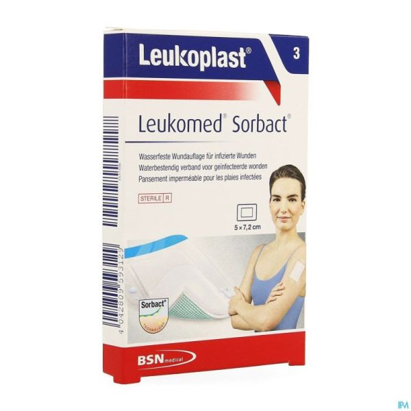 Leukomed Sorbact 5cmx7,2cm 3 Leukoplast