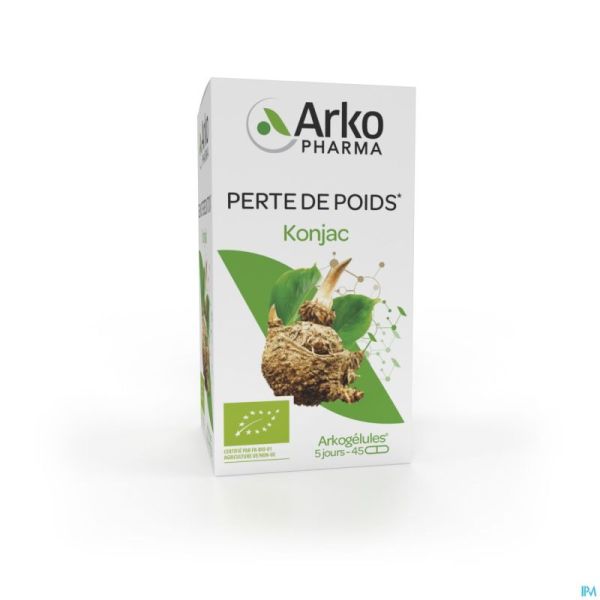 Arkogelules Konjac Bio Caps 45 Nf