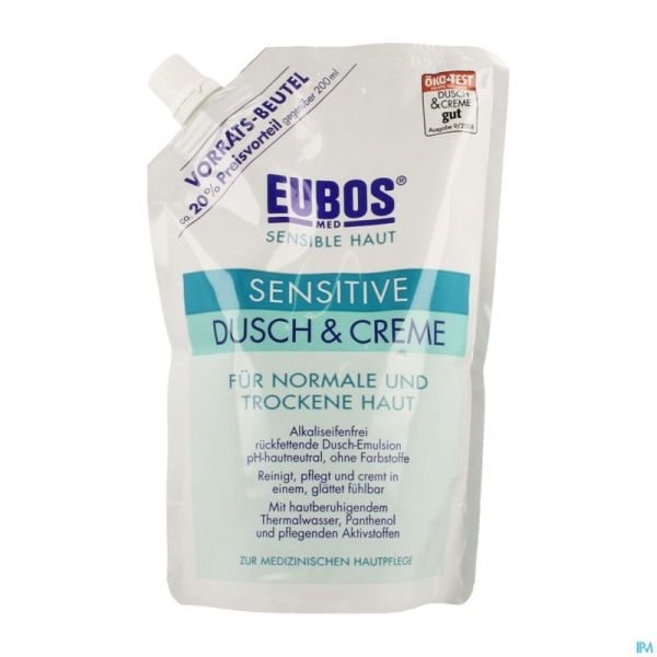Eubos Creme Douche Sensitive Refill 400ml