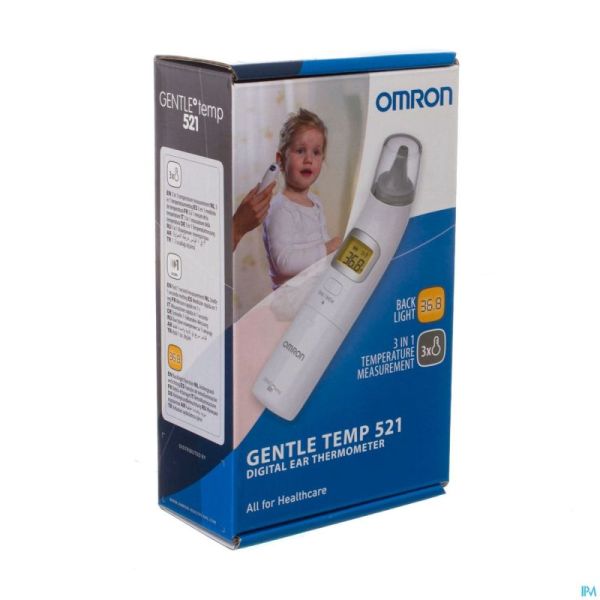 Omron Gentle Temp 521 Thermometre Auriculaire Dig.