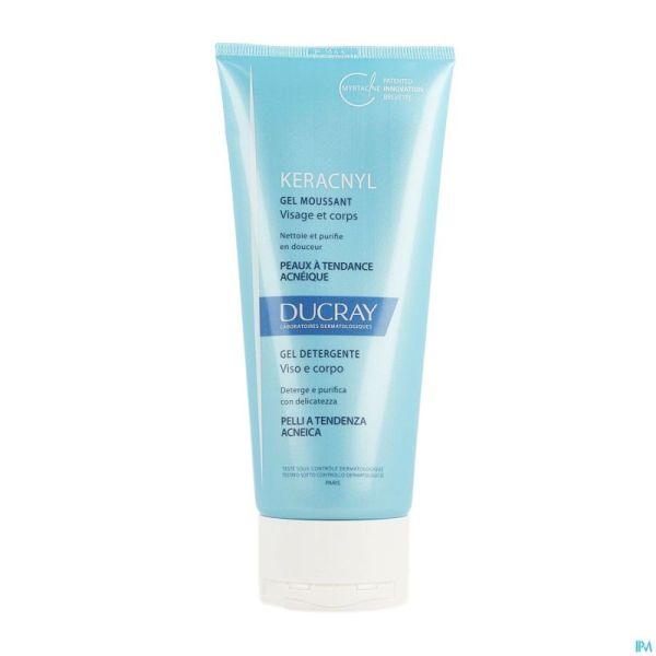Ducray Keracnyl Gel Moussant Nf 200ml