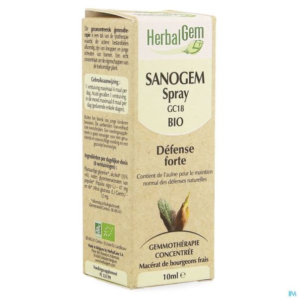 Herbalgem Sanogem Gc18 Complex Def. Forte Bio 10ml