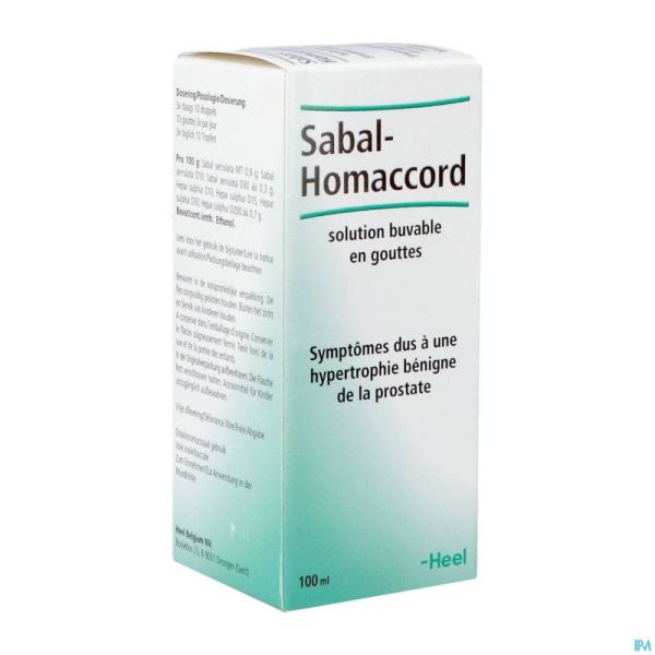 Sabal-homaccord Gutt 100ml Heel