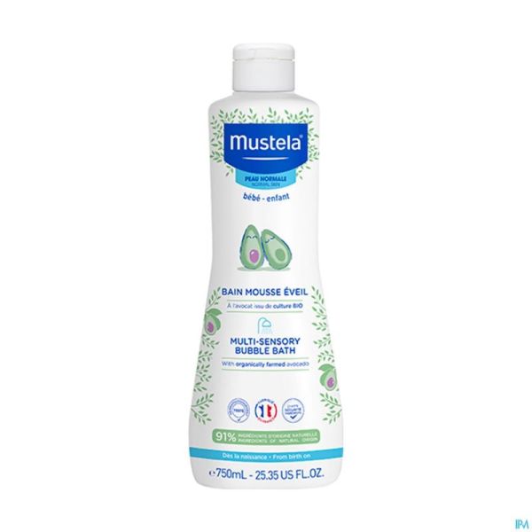 Mustela Pn Bain Mousse Eveil Fl 750ml