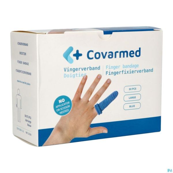 Finger Bob Large Bleu 50 Covarmed