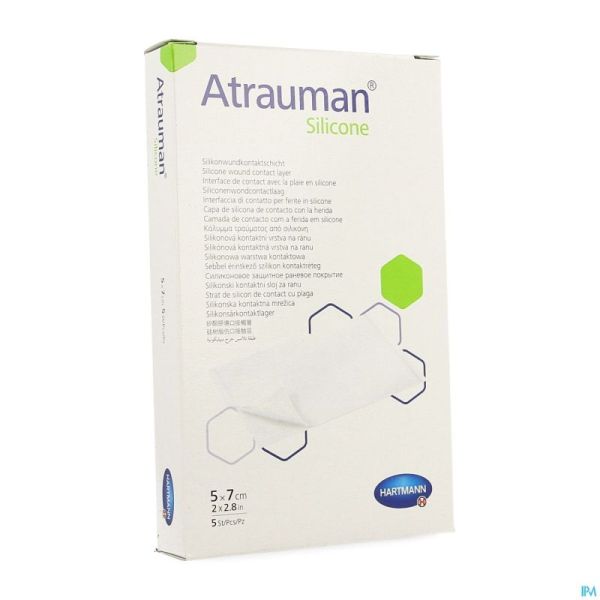 Atrauman Silicone 5x7cm 5 P/s