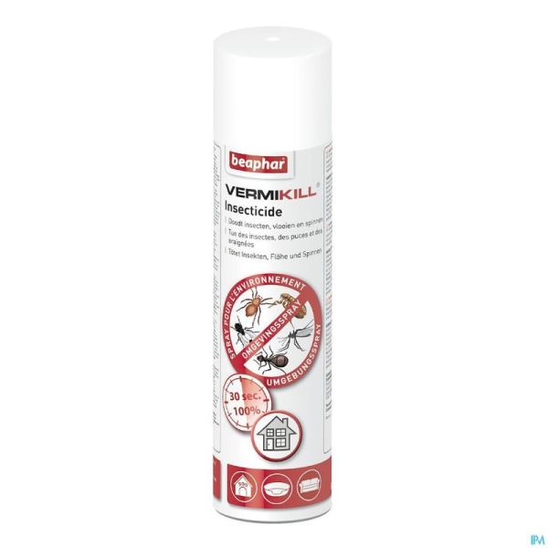 Beaphar Vermikill Spray Pr l'environnement 400ml
