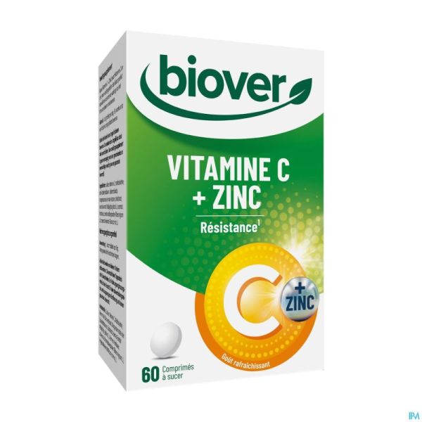 Biover Vitamine C + Zink Comp 60