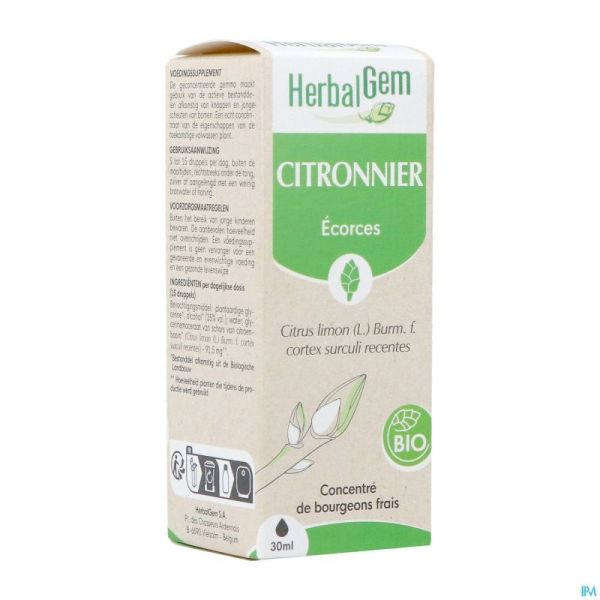 Herbalgem Citronnier Bio 30ml