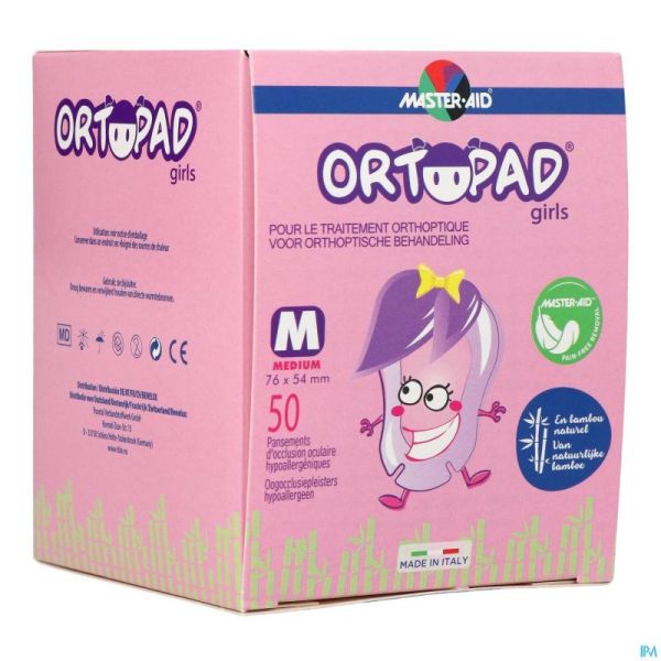 Ortopad For Girls Medium Cp Oculaire 50 73222
