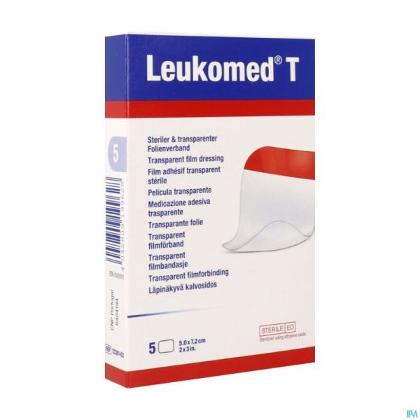 Leukomed T Pansement Steril 7,2cmx 5cm 5 7238103
