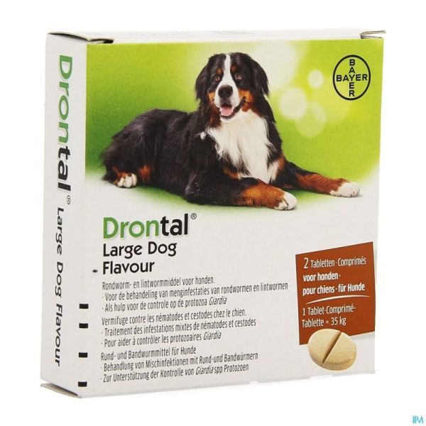 Drontal Large Dog Flavour Tabl 2