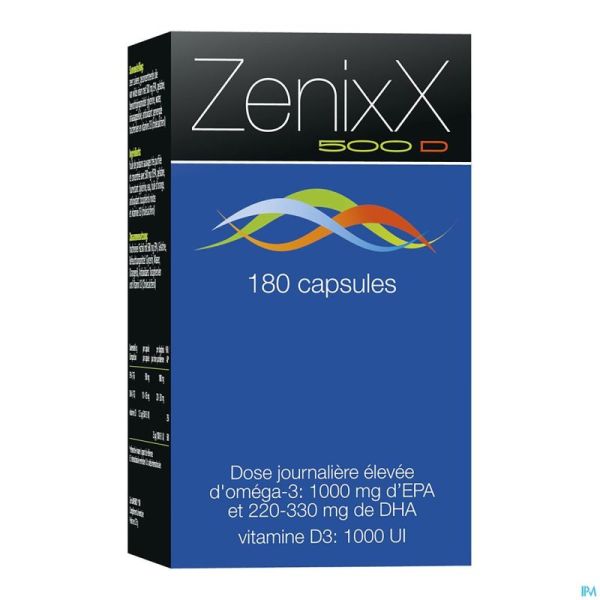 Zenixx 500 D Caps 180