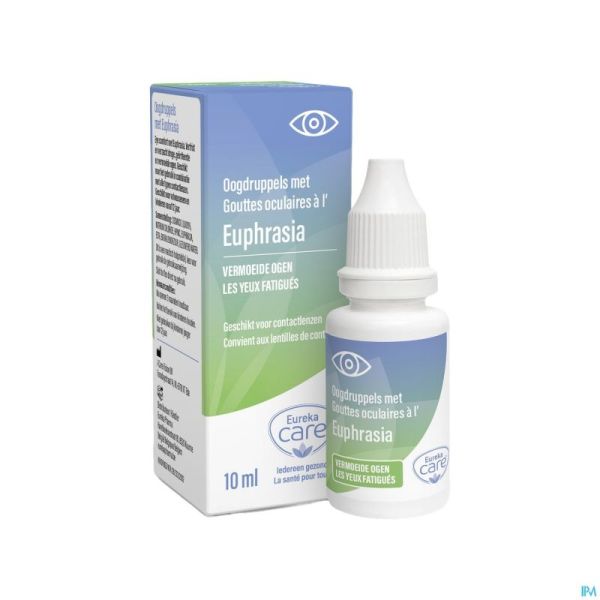 Eureka Care Collyre Yeux Fatigues Euphrasia 10ml