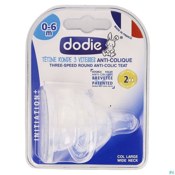 Dodie Tetine Iniiation+ 3 Vitesses Debit 2 2