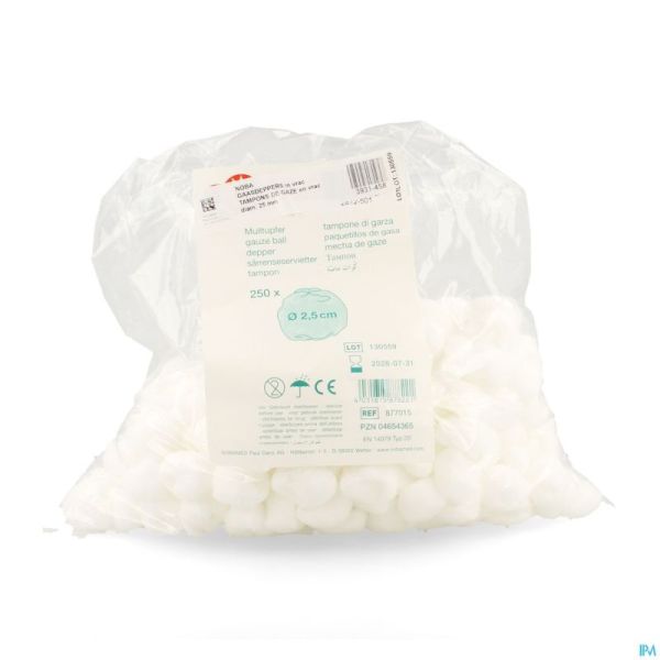 Noba Tampons De Gaze Diam. 25mm