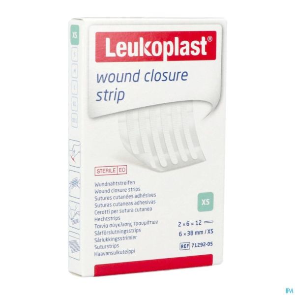 Leukoplast Wound Closure Strip 6x38mm 12
