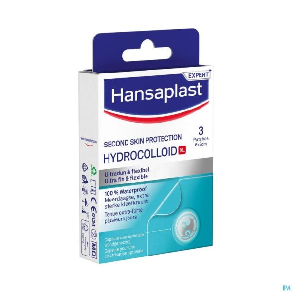 Hansaplast Second Skin Protection Xl 3 Strips