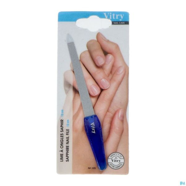Lime Ongles Inox M.bleu 13cm