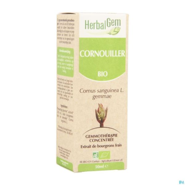 Herbalgem Cornouiller Macerat 50ml