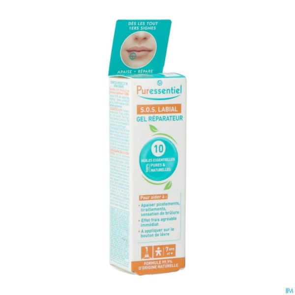 Puressentiel Sos Labial Gel 10 Hle Ess. 5ml