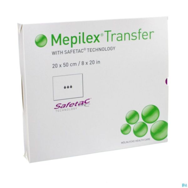 Mepilex Transfer Pans Sil Ster 20x50cm 4 294502