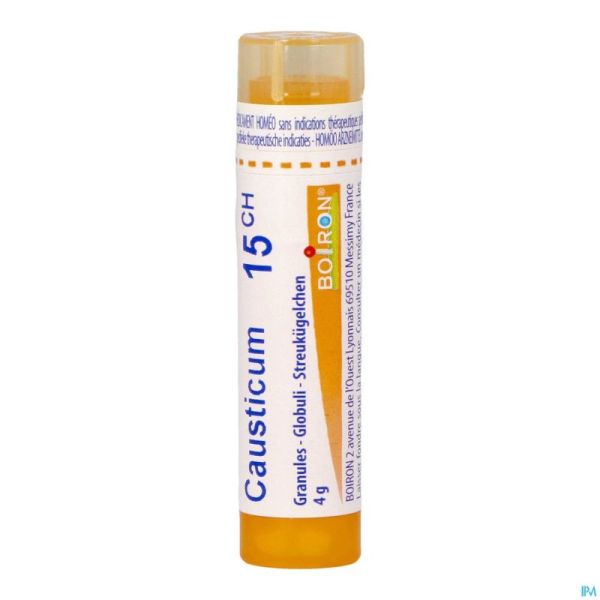 Causticum Hahnemanni 15ch Gr 4g Boiron