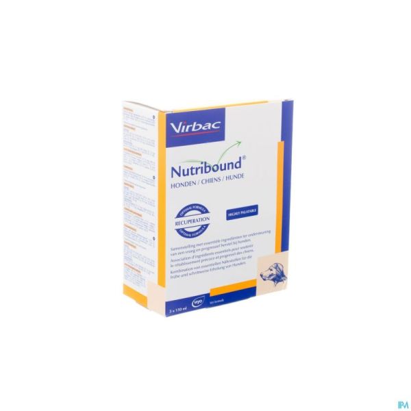 Nutribound Dog Tripack Susp Buva 3x150ml