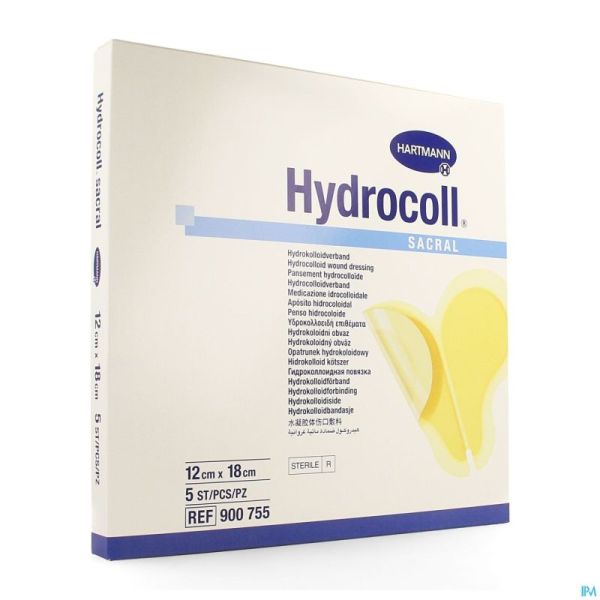 Hydrocoll Sacral 12x18cm 5 5361240