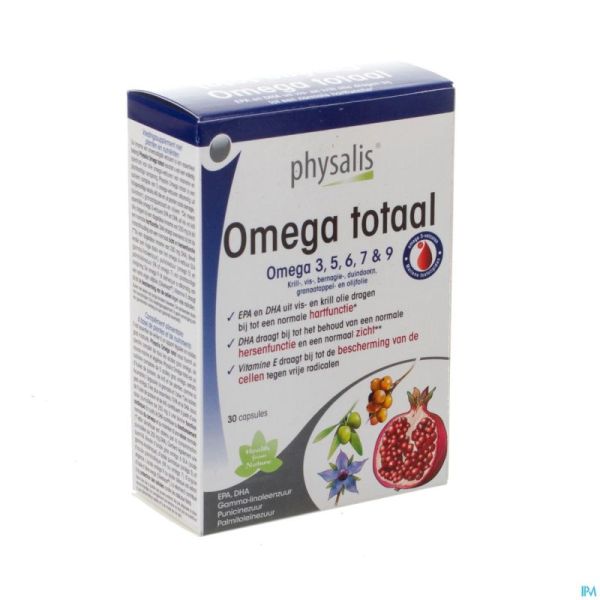 Physalis Omega Total Caps 30