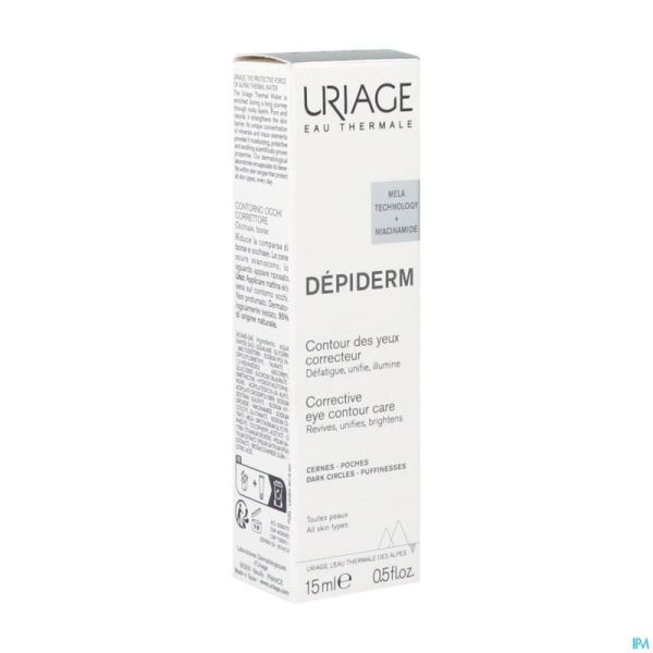 Uriage Depiderm Contour Yeux A/taches 15ml