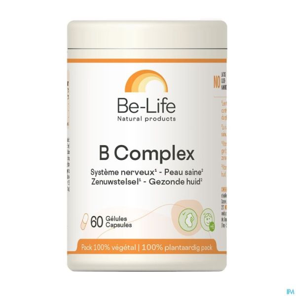 B Complex Vitamin Be Life Nf Caps 60 Rempl.2750834