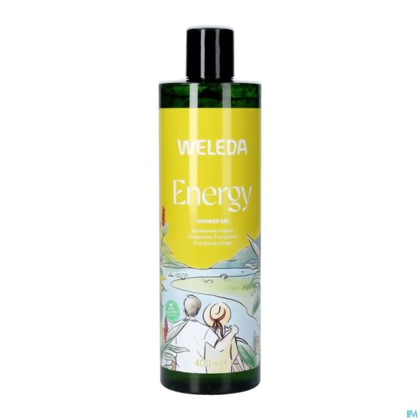 Weleda Energy Gel Douche Gingembre Fl 400ml