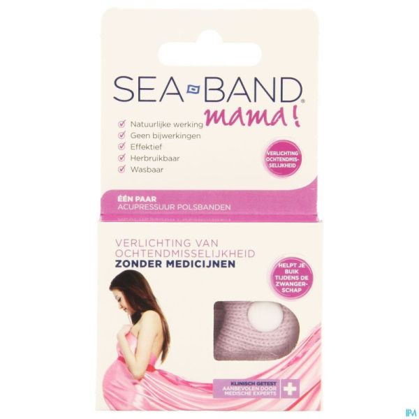 Sea Band Mama Grossese Bracelet Lila 2