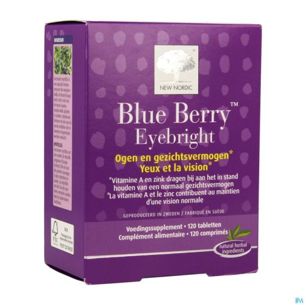 New Nordic Blue Berry Eyebright Comp 120