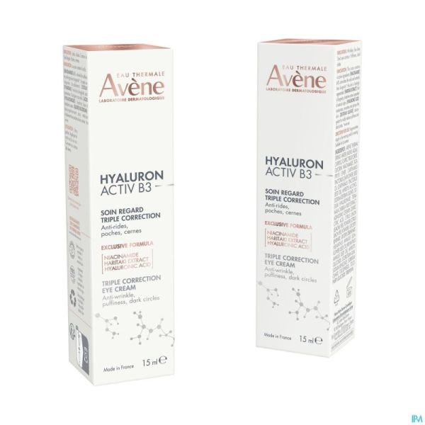 Avene Hyaluron Activ B3 Soin Reg. Triple Corr.15ml