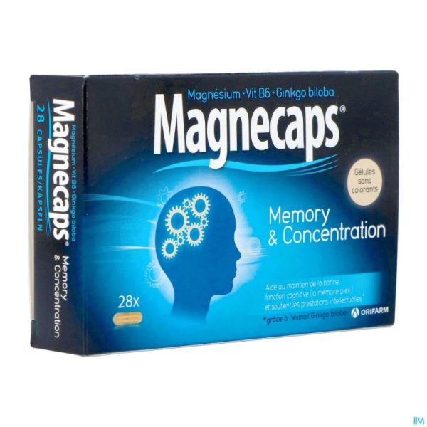 Magnecaps Memory & Concentration Caps 28 Nf