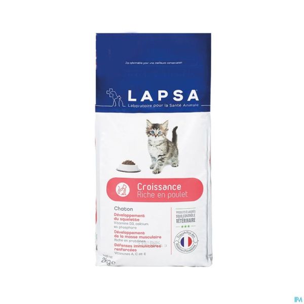 Lapsa Physio.chat Chaton Croissance Tte Race 2kg