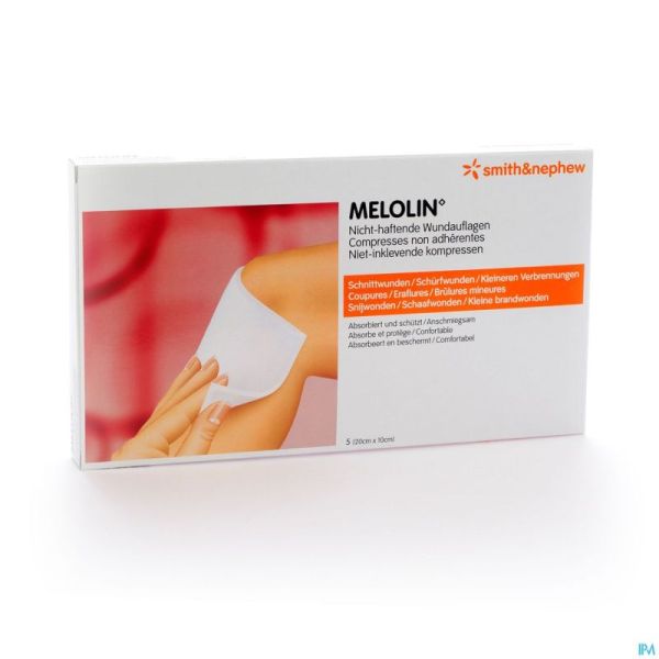 Melolin Cp Ster 10x20cm 5 66800707